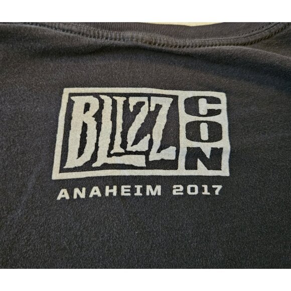 2017 BlizzCon Hearthstone Overwatch Starcraft Heroes of the Storm T-Shirt 3XL - Picture 6 of 8